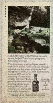 1979 Print Ad Jack Daniels Tennessee Whiskey Cave Spring 2 Ducks - $9.28