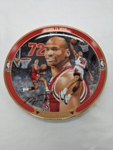 Record 72 Wins April 21 1996 Michael Jordan Collection Plate With COA - £39.56 GBP