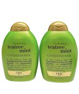 (2) OGX Hydrating TeaTree Mint Conditioner 13oz Peppermint Tea Tree Oil - $641.86 MXN