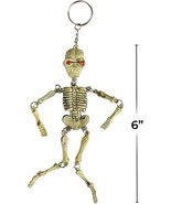6&quot; Skeleton Keychain - Includes Two Skeleton Keychains! - $2.20