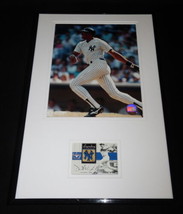 Dave Winfield Framed 11x17 Game Used Bat &amp; Photo Display Yankees - £54.29 GBP