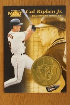 1997 Pinnacle Mint Collection #4 Cal Ripken Jr Brass Coin Baseball Card - £7.74 GBP