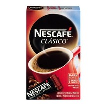 (7 ct) NESCAFE CLASICO Dark Roast Instant Coffee  **SEE RECIPE IN DESCRI... - £2.32 GBP