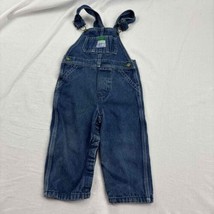 Liberty Kids Overalls Blue Denim Adjustable Straps 24 Months  - £15.82 GBP