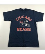 Vintage Chicago Bears T Shirt Mens Medium Navy Blue Champion Tag Made In... - £29.53 GBP