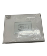 The Cotton Collection By Indigo White Twin Sheet Set 300 Tread Luxury Be... - $1,326.67 MXN