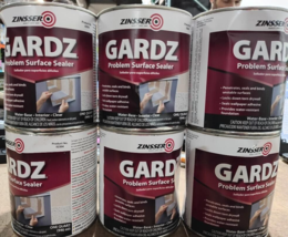 PROBLEM SURFACE SEALER, WATER-BASED, 1-QT CLEAR, ZINSSER 02304 GARDZ (6-... - $1,439.32 MXN