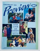 April 1991 Chevrolet and Geo Lineup Dealer Showroom Sales Brochure Guide... - $14.22