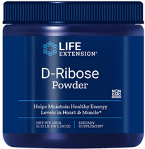 D-RIBOSE Powder Healthy Heart Muscle Cell Energy 150g (5.29oz) Life Extension - $25.99