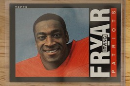 1985 Topps Football Card Irving Fryar New England Patriots Rookie RC #32... - $9.74