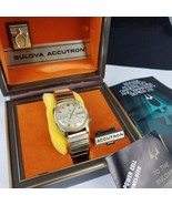 Men&#39;s vintage Bulova watch &quot;ACCUTRON&quot; 1970s N6 2193 date day BOX PAPPERWORK - €207,72 EUR