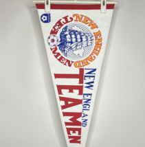 New England Tea Men NASL 30x12 Full Size Soccer Pennant Defunct 1970s VTG - $48.95