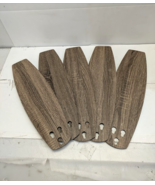 FOR PARTS - 5 Blades - Hampton Bay Sidlow 52 in. Brushed Nickel Ceiling Fan - $33.22