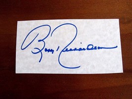 BOBBY RICHARDSON 1960 WS MVP YANKEES INFIELDER SIGNED AUTO VINTAGE INDEX... - $39.59