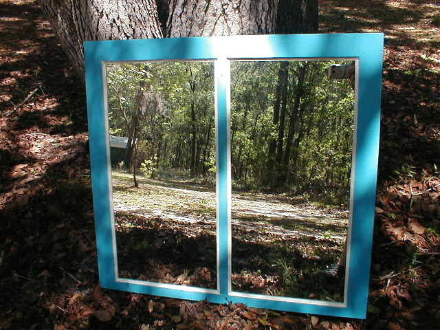 Mirror Window Florida Cracker House ca. 1900 choice of 4 colors asstd sizes 26+" - $170.43