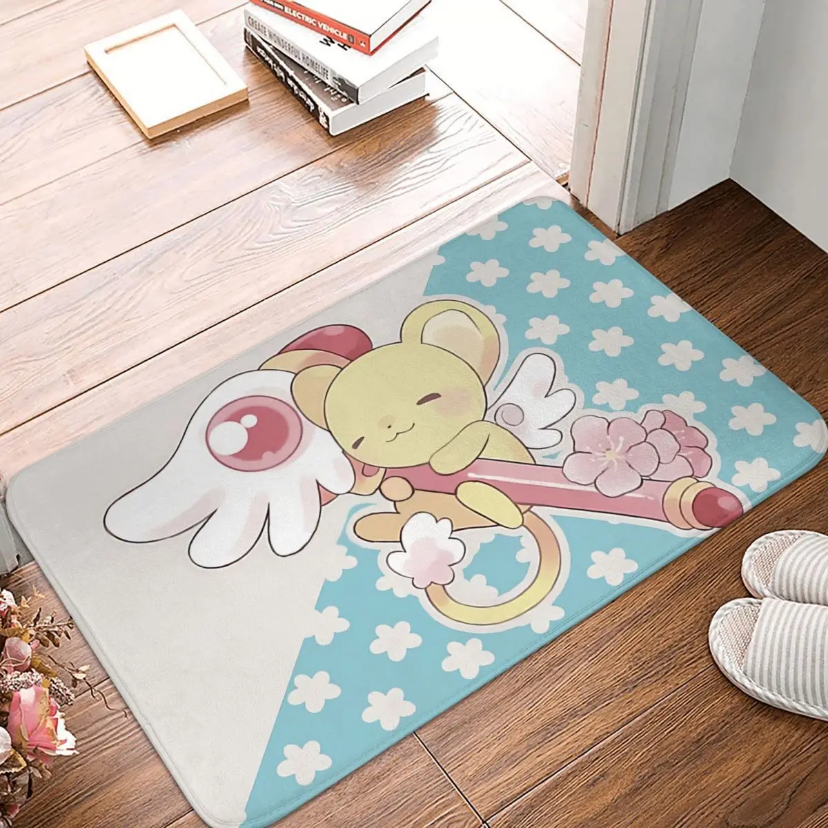 Cardcaptor Sakura Bathroom Mat Kero Dream Staff Rug Home Doormat Carpet Entrance - $15.99