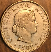 1962 Switzerland 5 Rappen Coin - £1.66 GBP