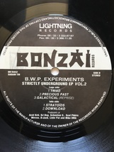 B.W.P. Experiments - Strictly Underground Ep Vol. 2 (12&quot; Vinyl) - £4.98 GBP