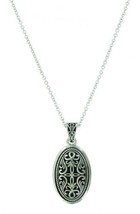 Montana Silversmiths Filigree Oval Medallion Silver - £19.65 GBP