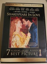 Shakespeare in Love (DVD, 1998) Buena Vista Home Entertainment Gwyneth Paltrow - £2.00 GBP