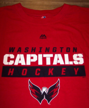 Washington C API Tals Nhl Hockey T-Shirt Big And Tall 4XL Xxxxl New w/ Tag - £19.46 GBP