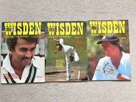 WISDEN CRICKET MONTHLY X 3 (1979) - £12.22 GBP