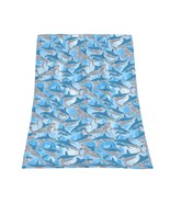 Thick  Shark decorative Flannel  fleece throw blanket 40x50  50X60 kid boys - $22.99+