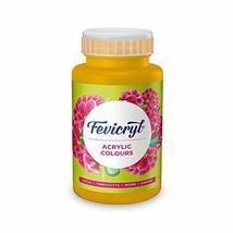 Pidilite Fevicryl Acrylic Colour (500 Ml): Golden Yellow - £27.96 GBP