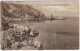 Postcard Anstey&#39;s Cove &amp; Beach Torquay Devon England UK - £3.88 GBP