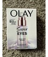 Olay Super Eyes Daily Eye Serum Fragrance-Free 13.5ml/0.45oz. NEW - $21.49