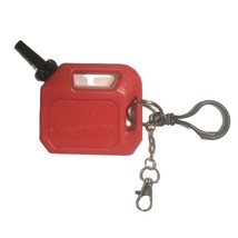 Fun Cash Money Holder Red Gas Can Keychain Clip Valentine Birthday Gift Ornament - £3.74 GBP