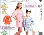 McCalls M7590 Girls 7 to 14 Top Shorts and Romper Sewing Pattern New - $12.11