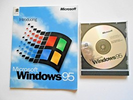 Microsoft Windows 95 Upgrade for Windows on CD Rom Disk - $29.69