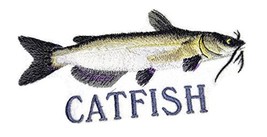 Nature&#39;s Bounty Beautiful Custom Fish Portraits[ Catfish ] Embroidered Iron On/S - £11.53 GBP