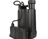 Everbilt Submersible Automatic Utility Pump - Model EBAU33 - 1/3 HP - Black - £48.63 GBP