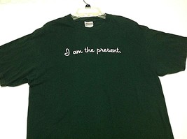 Mens Christmas Shirt I Am The Present T Shirt Tee Hanes Heavy Duty Sz L ... - £21.79 GBP
