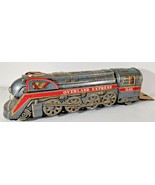 Vtg Tin Toy Overland Express Railway Train 3140 Indian Logo For Parts Re... - £29.04 GBP