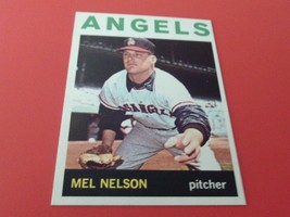 1964 Topps Mel Nelson # 273 Angels Baseball Nm / Mint Or Better !! - £31.41 GBP
