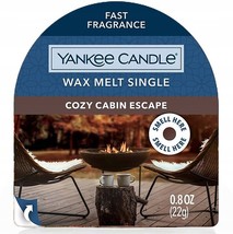 Yankee Candle, Cozy Cabin Escape Wax Melt Single - £4.70 GBP