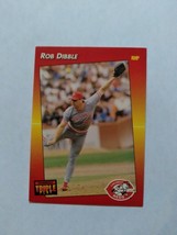 1992 Donruss Baseball Triple Play #257 Rob Dibble - £1.54 GBP