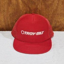 Vintage Troy Bilt Lawn Mowers Mesh Foam Trucker Snapback Hat Baseball Ca... - $25.59 CAD