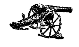 Vintage Cannon Rubber Stamp  made in america free shipping - £7.86 GBP