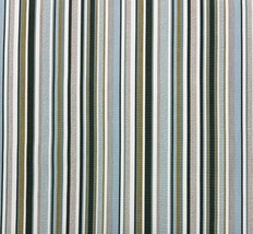 Sunbrella Highlight Ivy Spa Beige Stripe Outdoor Furniture Fabric By Yard 54&quot;W - £15.27 GBP