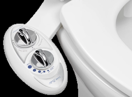 W85 Self-Cleaning, Dual Nozzle, Non-Electric Bidet Attachment for Toilet... - £45.84 GBP