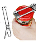 Multifunctional Stainless Steel Jar Opener Adjustable Bottle Lid Beer Gr... - $11.22 CAD