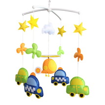 Cute Newborn Baby Bed Bell, Pretty Hanging Decor Gift [Vehicle](D0101HARNQW.) - £64.58 GBP