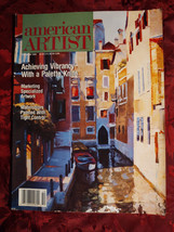 AMERICAN ARTIST October 1990 Michael Garland Amy Stein Anne Belov Sharon Steuer - $7.92