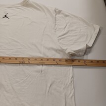 Air Jordan Men's White Short Sleeve Graphic T-shirt Size 2XL Chest 50" image 6