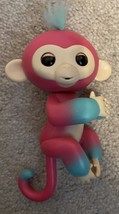 Fingerlings Interactive Baby Monkey Melon Finger Toy Pink/Teal - $12.00