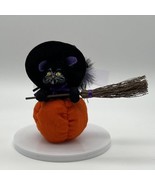 Annalee Cracker Barrel Best Witches Halloween Cat In Pumpkin 75Th Annive... - £18.57 GBP